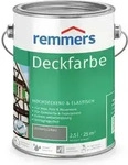 Deckfarbe Dunkelgrau, 2,5 Liter, Deckfarbe F&uuml;r Innen Und Au&szlig;en, Wetterschutzfarbe