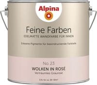 Alpina Feine Farbe No 23 2,5 L Vertr&auml;umtes Grauros&atilde;&copy; Wolken In Rose