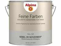 Alpina - Feine Farbe No 02 2,5 l Melancholisches Mittelgrau Nebel im November
