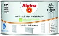 Wei&szlig;lack, F&uuml;r Heizk&ouml;rper, Gl&auml;nzend, 300ml - Alpina