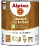 Klarlack F&uuml;r M&ouml;bel 750 Ml Farblos Gl&auml;nzend Lack M&ouml;bellack Holzlack - Alpina