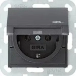 Gira Einsatz Schutzkontakt-steckdose System 55, Standard 55, E2, Event, Event Klar,
