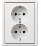 Gira 0783112 Doppel-schuko Ks Fl Chenschalter Reinwei