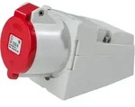 Cee Wanddose Aus Polyamid 4-polig 400v 32a 6h Ip44