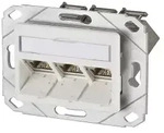 Metz Connect E-dat Modul 3 Port Upk Cat.6a, Reinwei&szlig; 1309131102-e