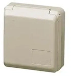 Mennekes Cee-steckdose Ip44 5p Cepex 400v/rt 32a 6h Anbausteckdose (up) Pws Ral1013