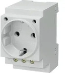 Modulare Steckdose 2p+z 16a 230v Schuko F&uuml;r Schiene 5te6800