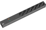 Bachmann Bachmann - Steckdosenleiste (rack - Einbaufhig) - 6 Ausgangsstecker - 48.3