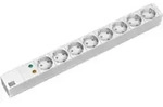 Bachmann 19" 1he 8xcee7/3 1x&uuml;ss Strom 2,0m Cee7/7 333.404