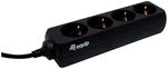 333281 Steckdosenleiste Schwarz 1 St. - Equip