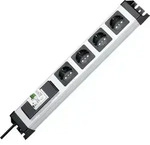 Kopp - Powerversal 4-fach, Mit Fi/ls-schutzschalter (b, 16a/30 Ma), Farbe: