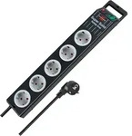 1153380115 Steckdosenleiste Mit Schalter 5fach Schwarz Schutzkontakt 1 St. -