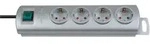 Brennenstuhl Primera-line 8-fach Silber 2m