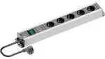 Bachmann 300.030 Handwerkerleiste 5xschuko 1xusb Charger 1xschalter Zuleitung 2m Mit