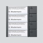 Siedle&s&ouml;hne Bus-tasten-modul Dgr/gli Btm 650-04 Dg