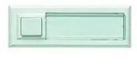 Grothe Klingeltaster Ap 1fach Eta 2122 32x90x18mm,ws,o.bel. Combifix Klingeldr&uuml;cker