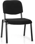 Konferenzstuhl / Besucherstuhl / Stuhl Xt 600 Xl Schwarz Hjh Office