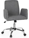 B&uuml;rostuhl Flow Stoff Hellgrau Hjh Office