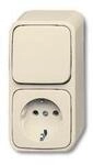 Busch-jaeger Kombination Steckd.+we.schalter 2601/6/2300 Eap