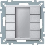 Merten Taster 627860 4fach Aluminium System M