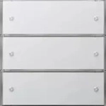 Gira Tastsens.3 Komfort 3f Knx Fl&auml;chenschalter Reinwei&szlig; [2033112], 2033 112