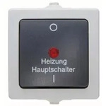 Kopp - 565356002 Feuchtraum-schalterprogramm Heizungs-notschalter Nautic Grau 1 St.