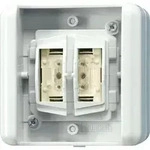 Jung Knx Taster Ba &ndash; Tasterstellung &ndash; 2fach, Wg 800 8472.01 Led W