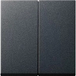 Gira Serienwippen Mit Set Ip44 (026628 Anthrazit)