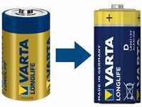 Longlife Mono d Batterie 4120 LR20 (lose) - Varta