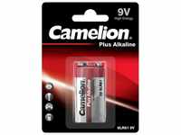 Plus 6LR61 6LF22 9V Block Alkaline Batterie (1er Blister) - Camelion