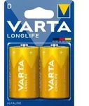 Batterie Longlife Varta D 2er Blister