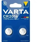 Knopfzelle Lithium, Cr2016, 3v 2 St&uuml;ck - Varta