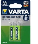 Varta - Rech.ac.phone Aa1600mah Bli2 Mignon (aa)-akku Nimh 1600 Mah 1.2 V 2 St.