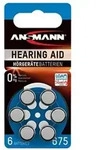 Ansmann - H&ouml;rger&auml;tebatterien 675 Blau 6 St&uuml;ck, Typ 675 P675 Zl1 Pr44 Mit 1,4v