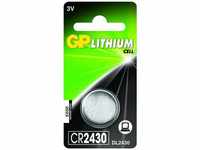 Lithium Batterien CR2430 / 01er Blister (0602430C1) - GP
