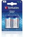 1x2 Verbatim Alkaline Batterie Baby C Lr 14 49922