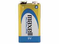 9V-Blockbatterie Alkaline, 6LR61, 1 Stück - Maxell