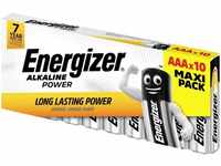 Energizer - Power LR03 Micro (AAA)-Batterie Alkali-Mangan 1.5 v 10 St.