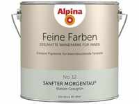 Alpina - Feine Farbe No 12 2,5 l Blasses Graugrün Sanfter Morgentau