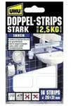 Uhu - Doppel Strips Stark Bis Zu 2,5kg (16 Stk)