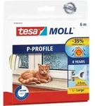 Tesa P-profile 05390-00100-00 Dichtband Tesamoll&reg; Wei&szlig; (l X B) 6 M X 9 Mm 1 St.