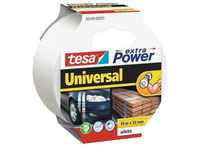 Universal 56348-00005-05 Gewebeklebeband ® extra Power Weiß (l x b) 10 m x 50 mm 1
