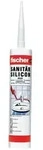 Fischer - Dssa Sanit&auml;r-silikon Herstellerfarbe Dunkelgrau 053105 310 Ml