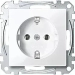 Merten Schuko-steckdose Meg2401-0319 Polarweiss Glaenzend