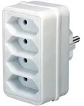 Brennenstuhl Adapterstecker Euro 4