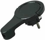 Kopp - 172005030 Schutzkontakt-flachstecker 230 V Schwarz Ip20