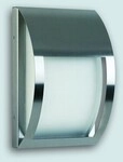 Wandleuchte Albert Modern Edelstahl 75w E27 Kompatibel