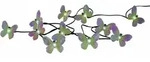 Led Solarlichterkette Schmetterling, 20 D/l Led, 5.7m, F&uuml;r Au&szlig;en