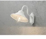 Konstsmide - Au&szlig;enwandleuchte Vega Im Landhausstil Aluminium Wei&szlig;, H&ouml;he 30cm