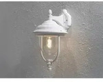 Konstsmide - Au&szlig;en Wandlaterne Parma H&auml;ngend Im Landhausstil, Wei&szlig;, H&ouml;he 46cm